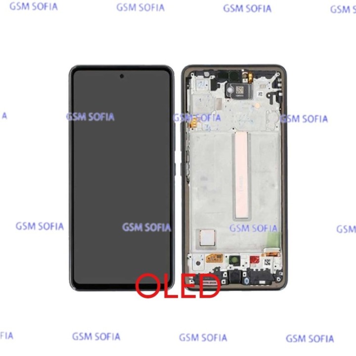 Pantalla completa oled con marco Para Samsung Galaxy A53 5G - Negro