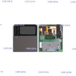 SERVIPACK Tapa externa con LCD  para Samsung Galaxy Z FLIP 3 - Negro