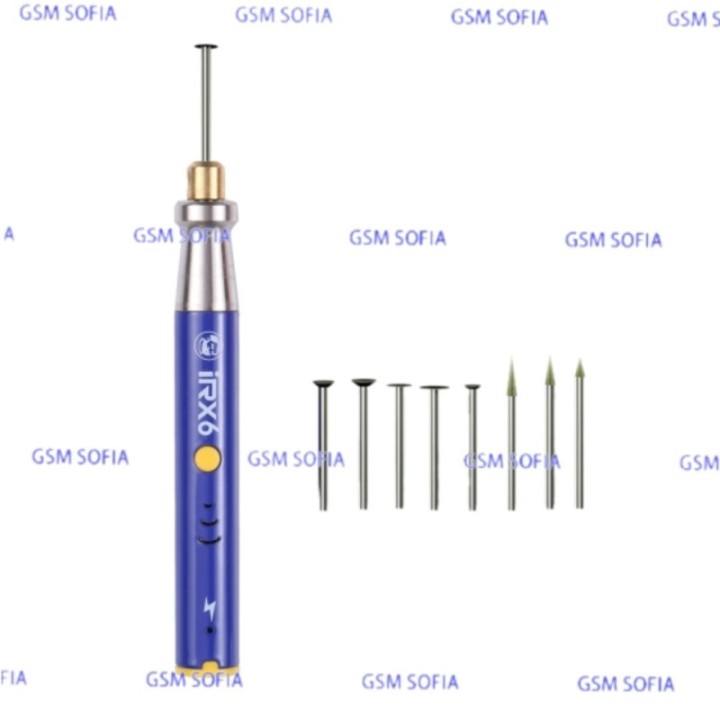 HERRAMIENTA DE AMOLADORA ELECTRICA DE CARGA INTELIGENTE, CHIP IC DE TELEFONO IRX6