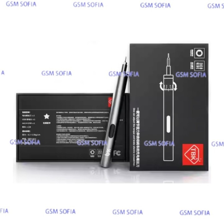 DESTORNILLADOR ELECTRICO DE CARGA AJUSTABLE TBK008
