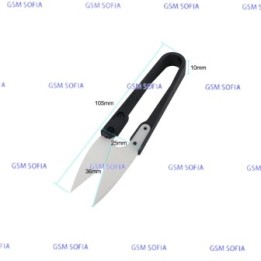 CIZALLA EN FORMA DE U DE TIJERA CERAMICA AISLADA RL-102
