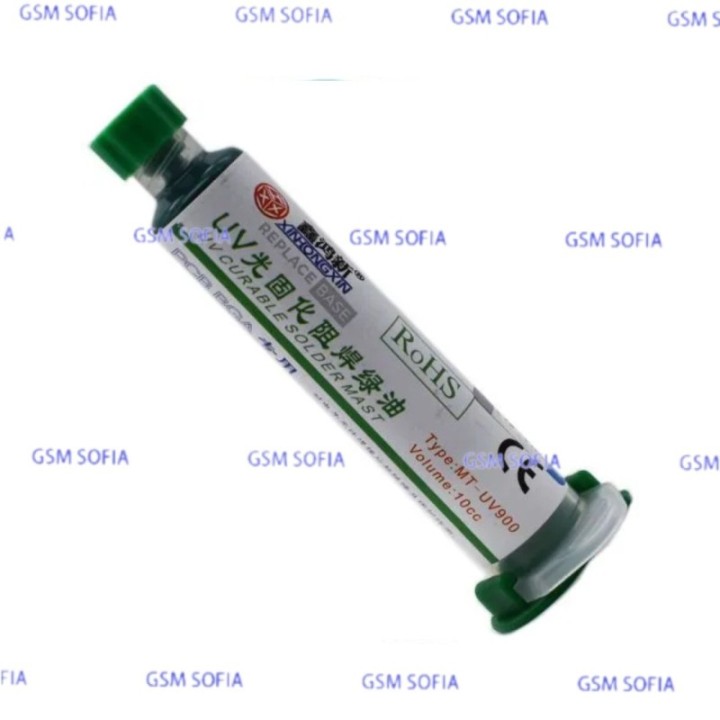 CURABLE SOLDER MASK SYRINGE XINHONGXIN MT-UV900