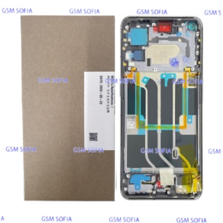 Servipack Pantalla completa ori con marco para Oppo Realme GT 2 Pro / RMX3300