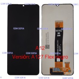 Pantalla completa ori china sin marco para Samsung Galaxy A127 version BOE con Flex NEGRO