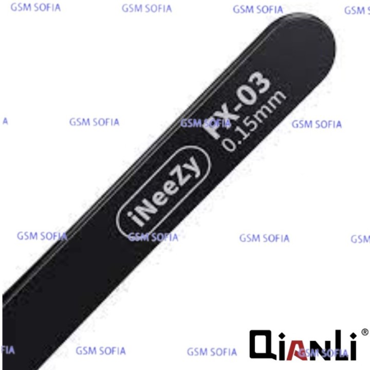 QianLi Pinza FX-03 Acero Inoxidable sin iman