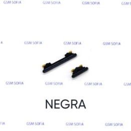 PULSADOR LATERAL / BOTON POWER + VOLUMEN EXTERNA PARA SAMSUNG GALAXY A73 5G / A736 - NEGRO