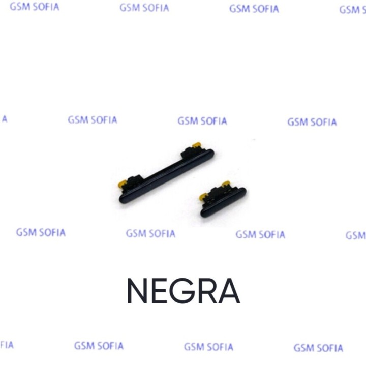 PULSADOR LATERAL / BOTON POWER + VOLUMEN EXTERNA PARA SAMSUNG GALAXY A73 5G / A736 - NEGRO