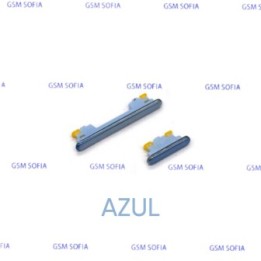 PULSADOR LATERAL / BOTON POWER + VOLUMEN EXTERNA PARA SAMSUNG GALAXY A73 5G / A736 - AZUL