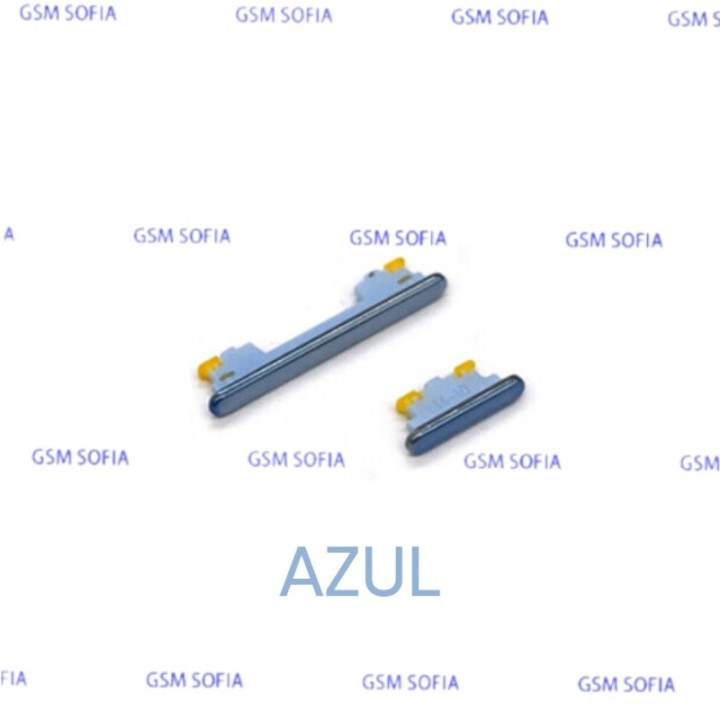 PULSADOR LATERAL / BOTON POWER + VOLUMEN EXTERNA PARA SAMSUNG GALAXY A73 5G / A736 - AZUL