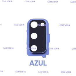 Lentes con embellecedor para Samsung Galaxy S20 /G980 - Azul