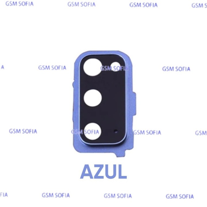 Lentes con embellecedor para Samsung Galaxy S20 /G980 - Azul