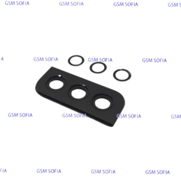 Lentes con embellecedor para Samsung Galaxy S22 Plus / S906B  - Negro