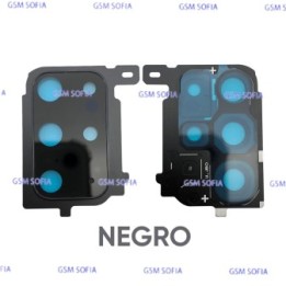 Lentes con embellecedor para Samsung Galaxy S20 plus /G985 - Negro