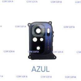 Lentes con embellecedor para Redmi Note 10S / M2101K7BG / Redmi Note 10 4G M2101K7AI  - Azul