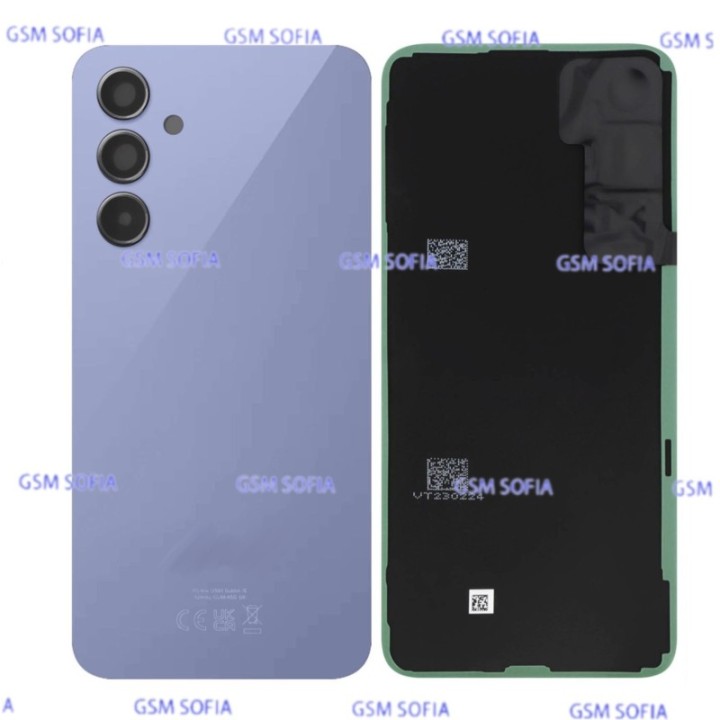 Tapa trasera con lente para Samsung galaxy A54 5G / A546 - Lila
