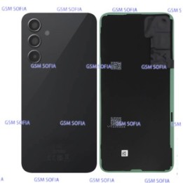 Tapa trasera con lente para Samsung galaxy A54 5G / A546 - Negro