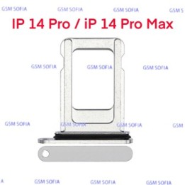 Bandeja sim para iPhone 14 Pro / 14 Pro Max - Blanco