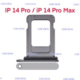 Bandeja sim para iPhone 14 Pro / 14 Pro Max - Negro