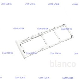 Bandeja sim + sd sim para Samsung Galaxy A13 4G / A135F - Blanco