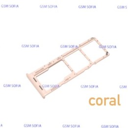 Bandeja sim + sd sim para Samsung Galaxy A13 4G / A135F - Coral