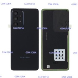 Tapa trasera con lente para Samsung Galaxy A33 5G / A336 - Negro