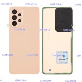 Tapa trasera con lente para Samsung Galaxy A33 5G / A336 - Coral