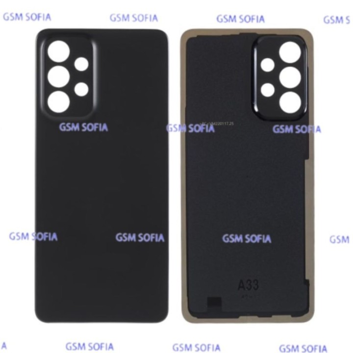 Tapa trasera para Samsung Galaxy A33 5G / A336 - Negro
