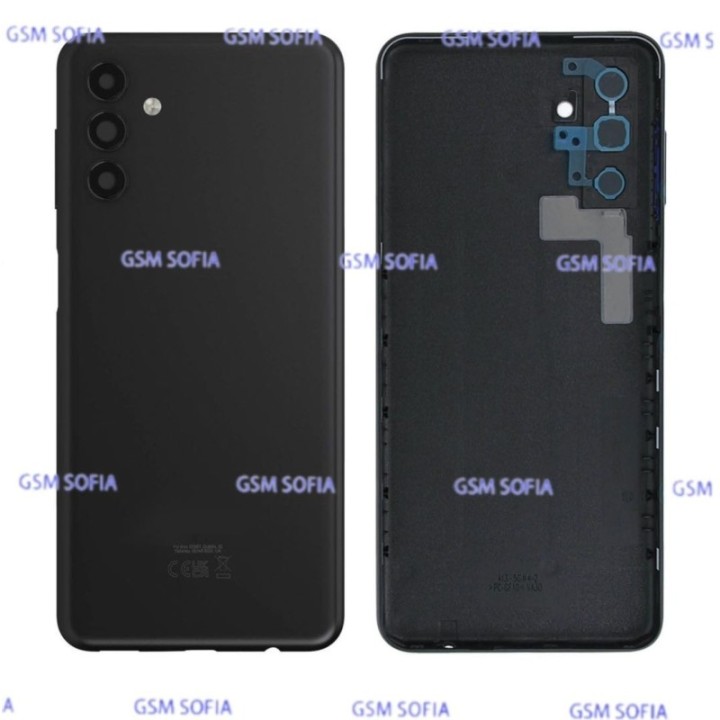 Tapa trasera con lente para Samsung Galaxy A13 5G / A136 - Negro