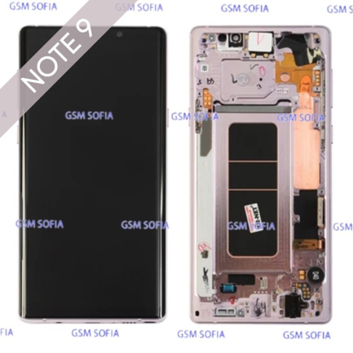 Pantalla Completa Con Marco Ori Para SAMSUNG GALAXY NOTE 9/ N960 - Plata