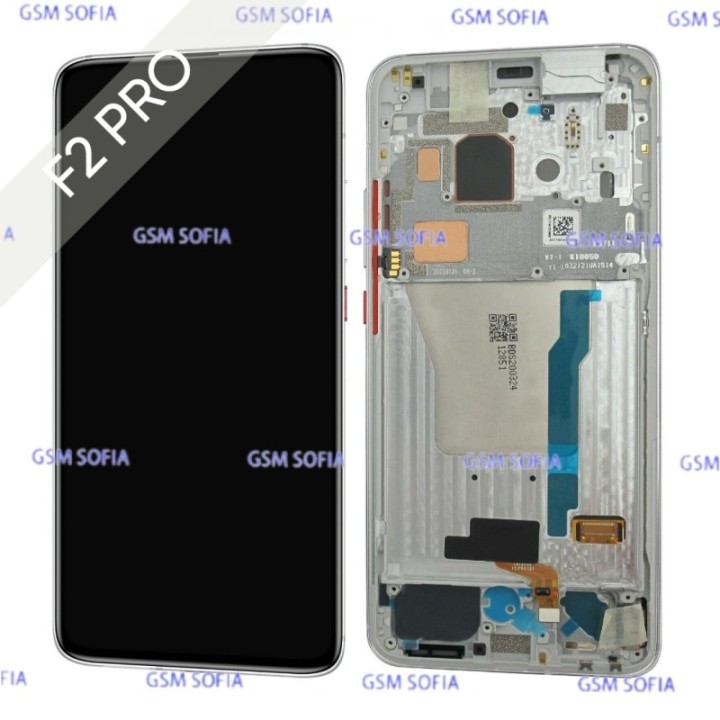 Pantalla Completa Ori Con Marco Para Poco F2 Pro / Redmi K30 Pro - Plata