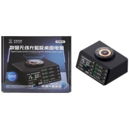 Cargador Multibles puertos inteligente Mega idea PQW110 pantalla Digital USB