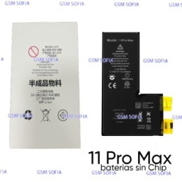 CELDA BATERIA SIN FLEX PARA IPHONE 11 PRO MAX (SIN BMS)