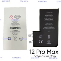 CELDA BATERIA SIN FLEX PARA IPHONE 12 PRO MAX (SIN BMS)