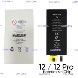 CELDA BATERIA SIN FLEX PARA IPHONE 12 / 12 PRO (SIN BMS)