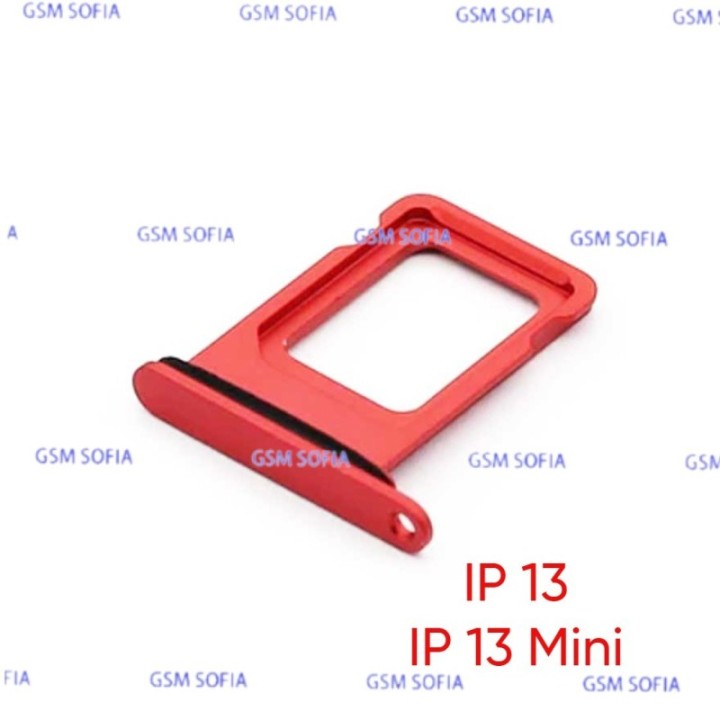 Bandeja sim Para IPhone 13 / IPhone 13 MINI - Rojo