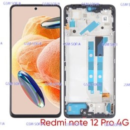 Pantalla Completa Ori con marco Para Redmi note 12 Pro 4G
