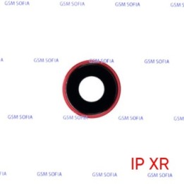 Embellecedor o marco de lente Para IPhone Xr  - Rojo