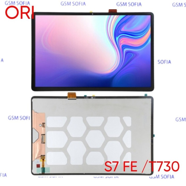 Pantalla completa sin marco ORI REPARADA para Samsung Galaxy Tab S7 FE 5G / T730 T733 T735 T7306