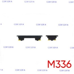 Botón lateral power + volumen  para Samsung Galaxy M33 5G / M336G   - Negro