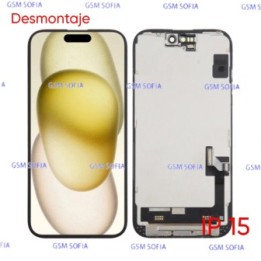 Pantalla Completa ori desmotaje para Iphone 15