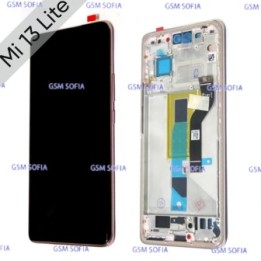 Pantalla Completa original con marco para Xiaomi MI 13 Lite - Plata