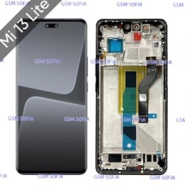 Pantalla Completa original con marco para Xiaomi MI 13 Lite - Negro