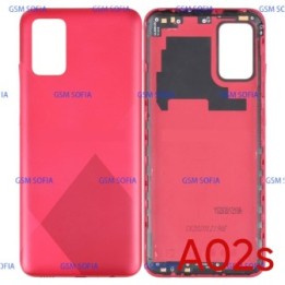 Tapa Trasera para Samsung Galaxy A02s / A025G  - Rojo