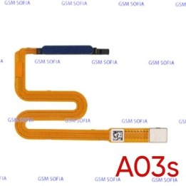 Flex power con huella  para Samsung Galaxy A03s / A037G A037F - Azul