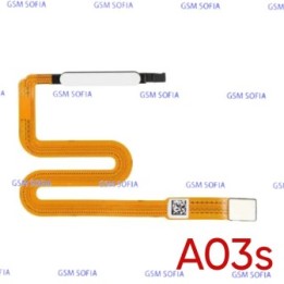 Flex power con huella  para Samsung Galaxy A03s / A037G A037F - Blanco