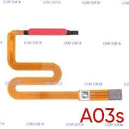 Flex power con huella  para Samsung Galaxy A03s / A037G A037F - Rojo