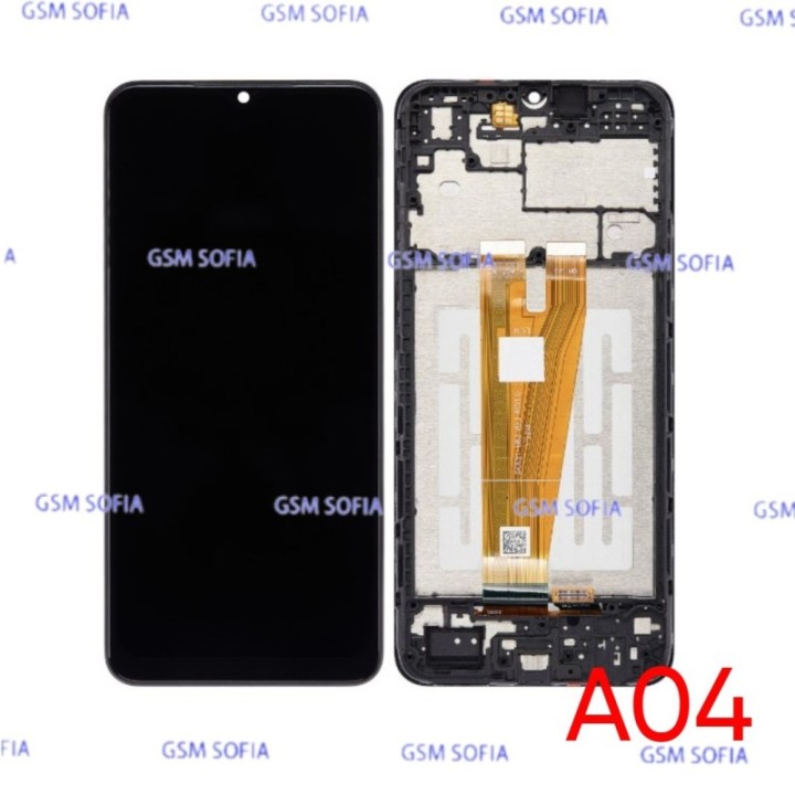 Pantalla Completa Ori Con Marco para Samsung Galaxy A04/ A045G