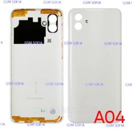 Tapa Trasera para Samsung Galaxy A04 / A045G   - Blanco