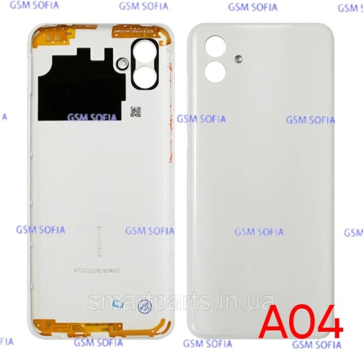 Tapa Trasera para Samsung Galaxy A04 / A045G   - Blanco