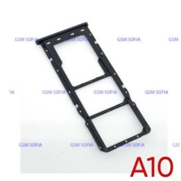 Bandeja Sim+Micro SD Para Samsung Galaxy A10 / A105 - Negro